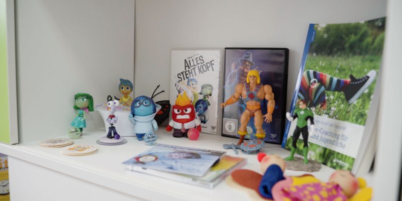 Spielzeug als Coaching Tools. Alles steht Kopf und andere